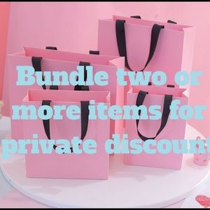 Handle your bundle. 🛍🎀🤩😘💕